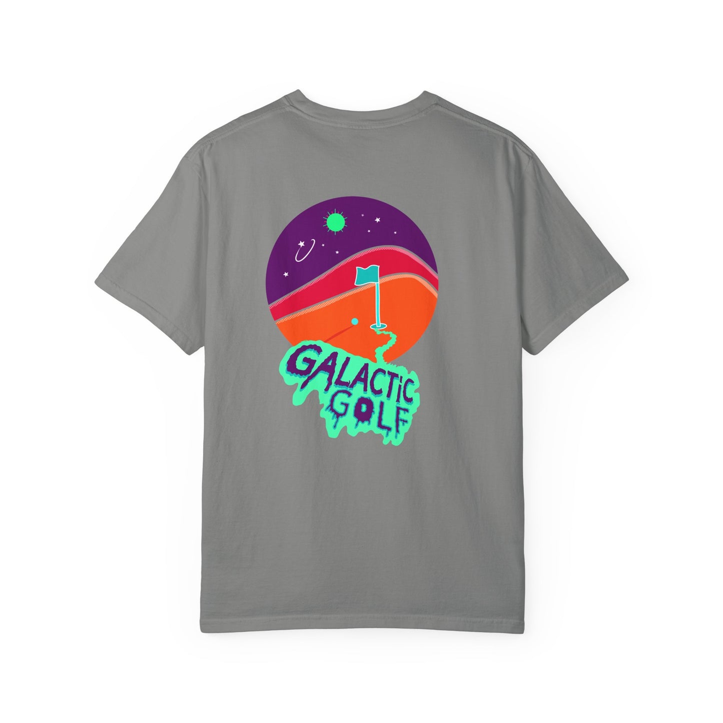 Copy of Galactic Golf T-Shirt | Space Mini Golf Graphic
